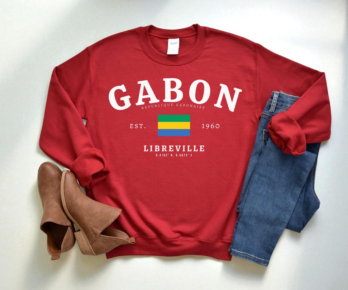 Gabon Crewneck Sweatshirt