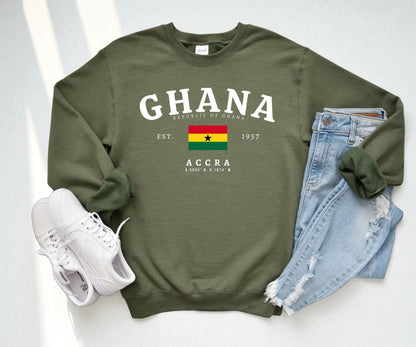 Ghana Crewneck Sweatshirt