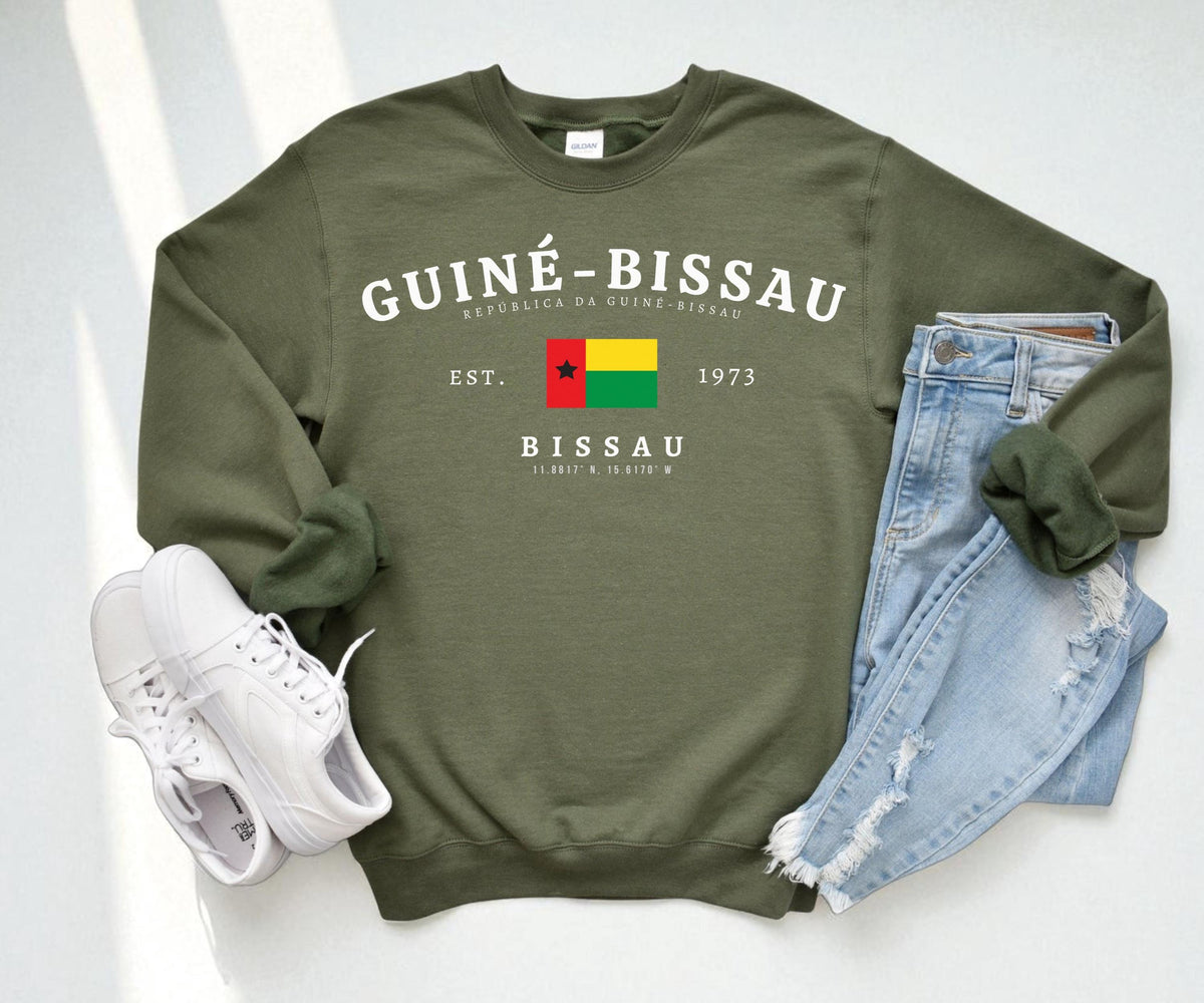 Guinea Bissau Crewneck Sweatshirt