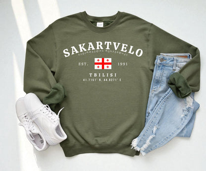 Georgia Crewneck Sweatshirt