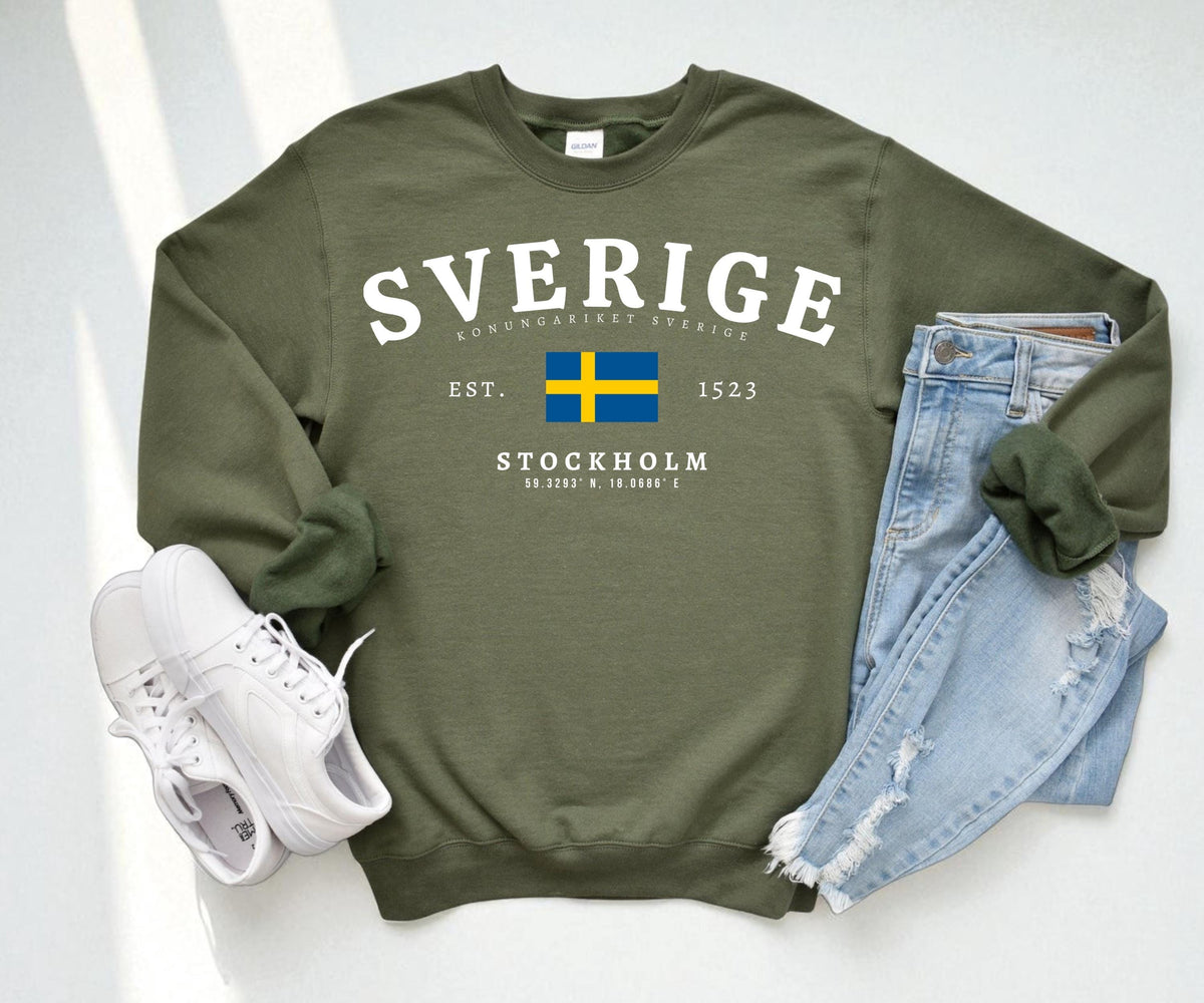 Sweden Crewneck Sweatshirt