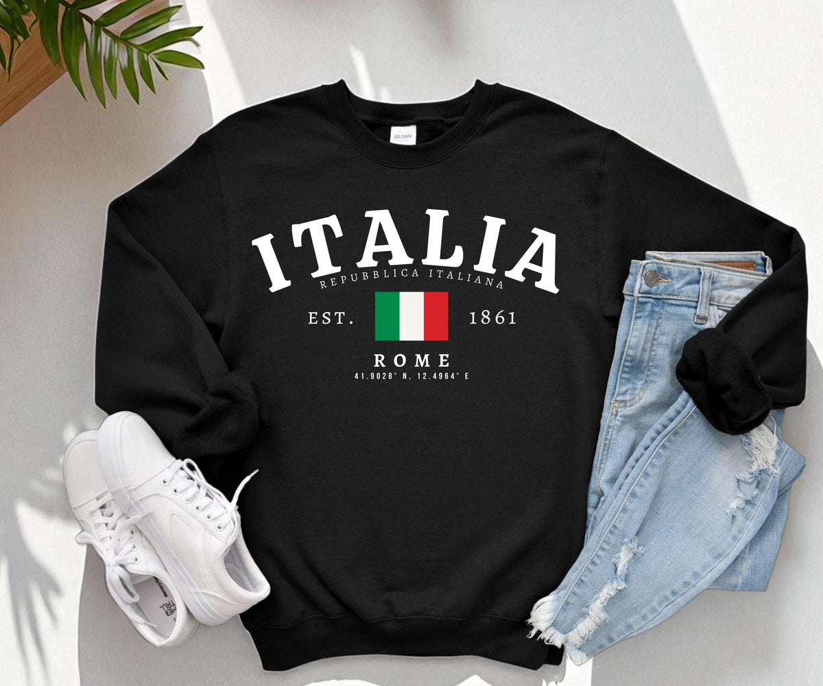 Italy Crewneck Sweatshirt