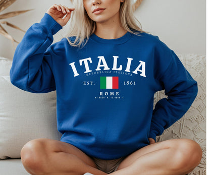 Italy Crewneck Sweatshirt