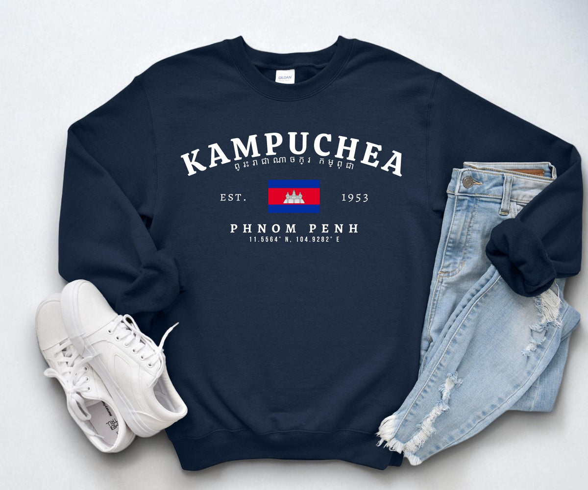 Cambodia Crewneck Sweatshirt