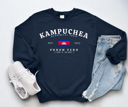 Cambodia Crewneck Sweatshirt