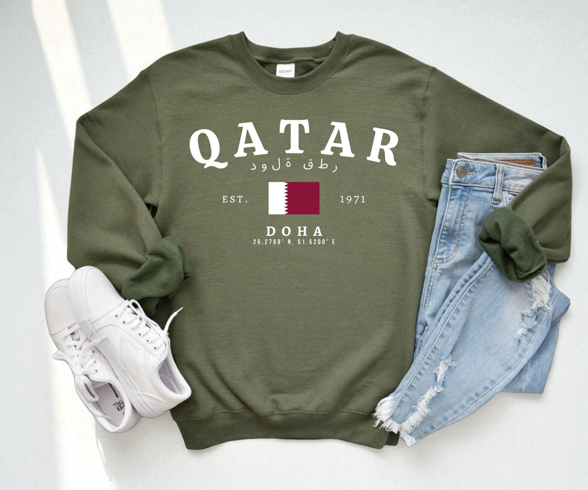 Qatar Crewneck Sweatshirt