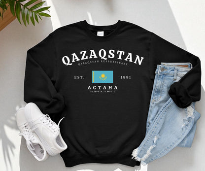 Kazakhstan Crewneck Sweatshirt