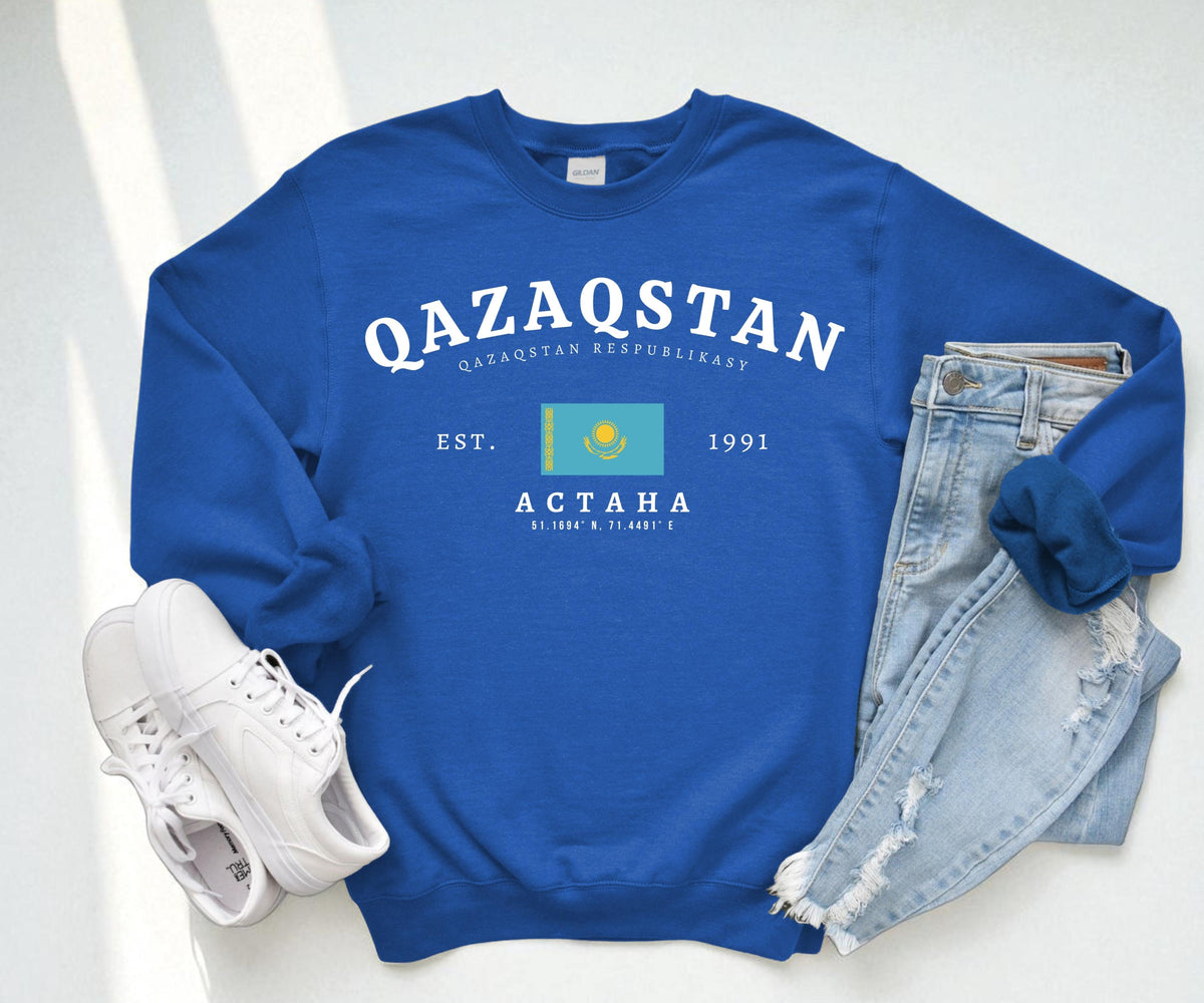 Kazakhstan Crewneck Sweatshirt