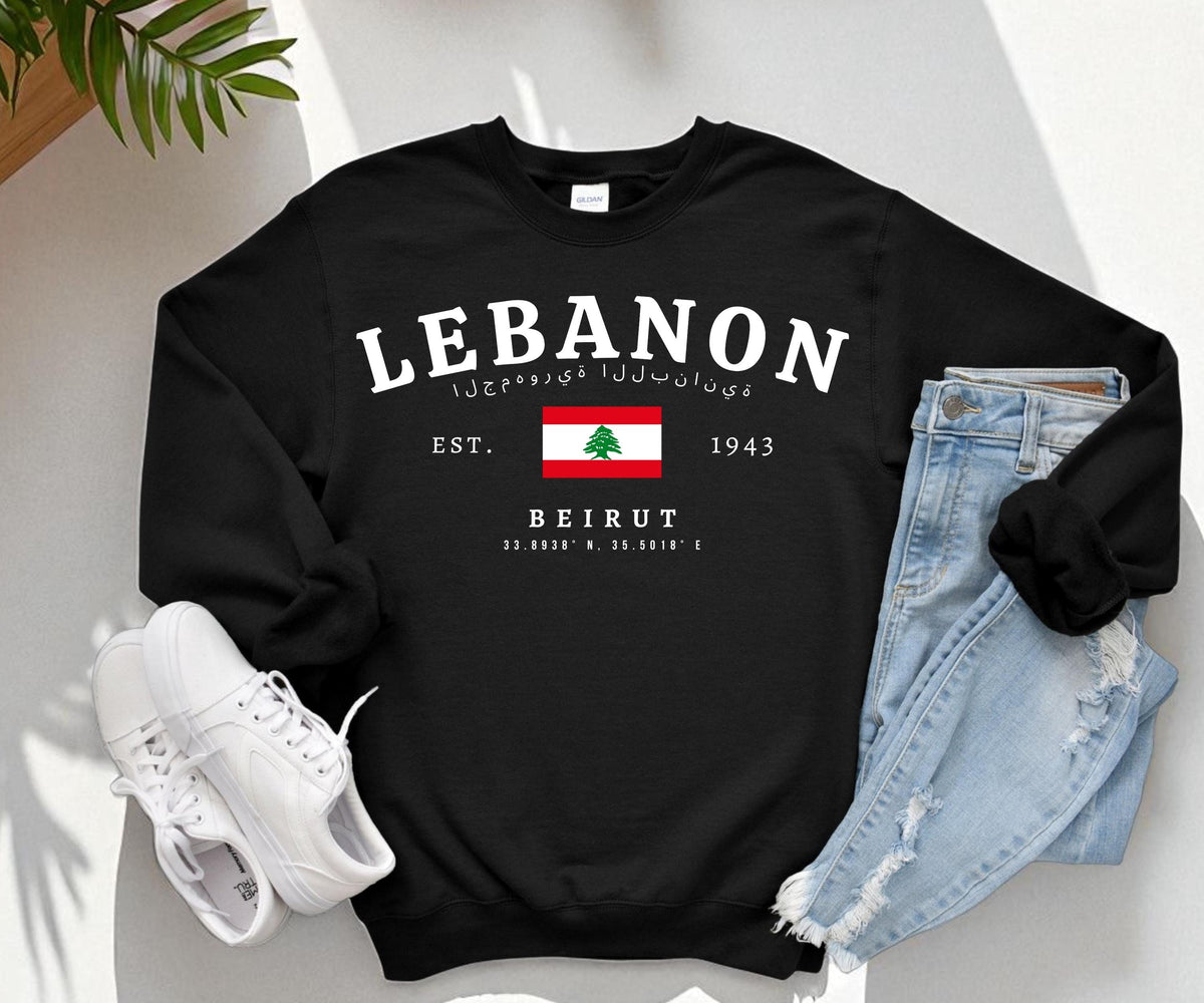 Lebanon Crewneck Sweatshirt