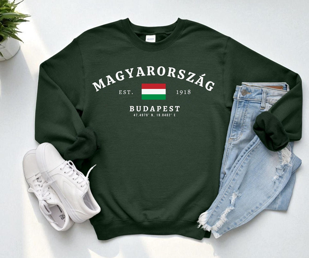 Hungary Crewneck Sweatshirt