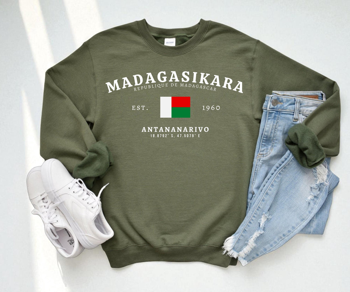 Madagascar Crewneck Sweatshirt
