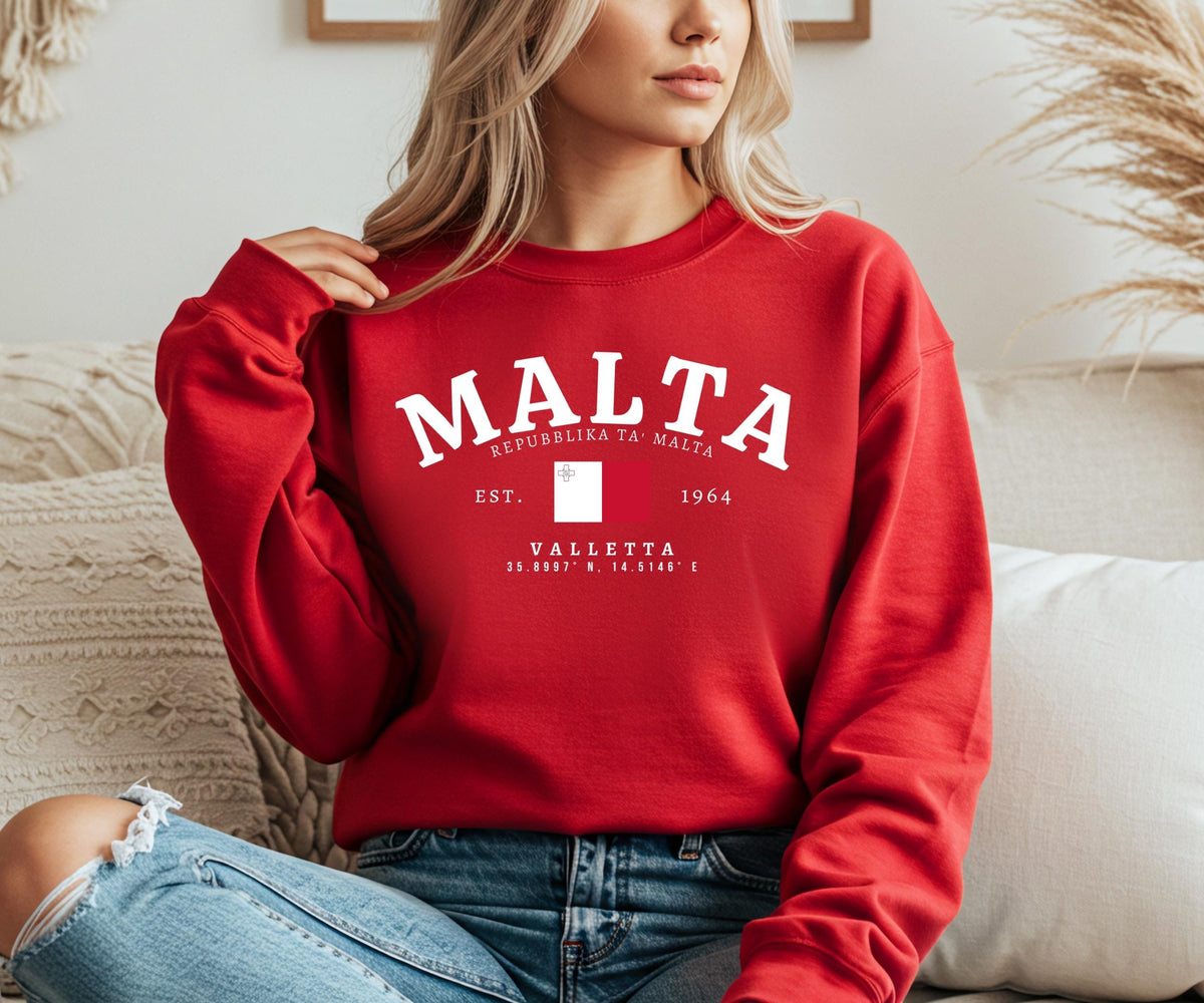 Malta Crewneck Sweatshirt