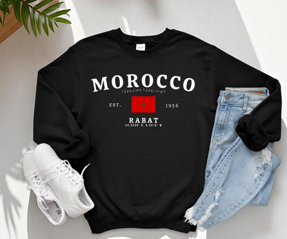 Morocco Crewneck Sweatshirt