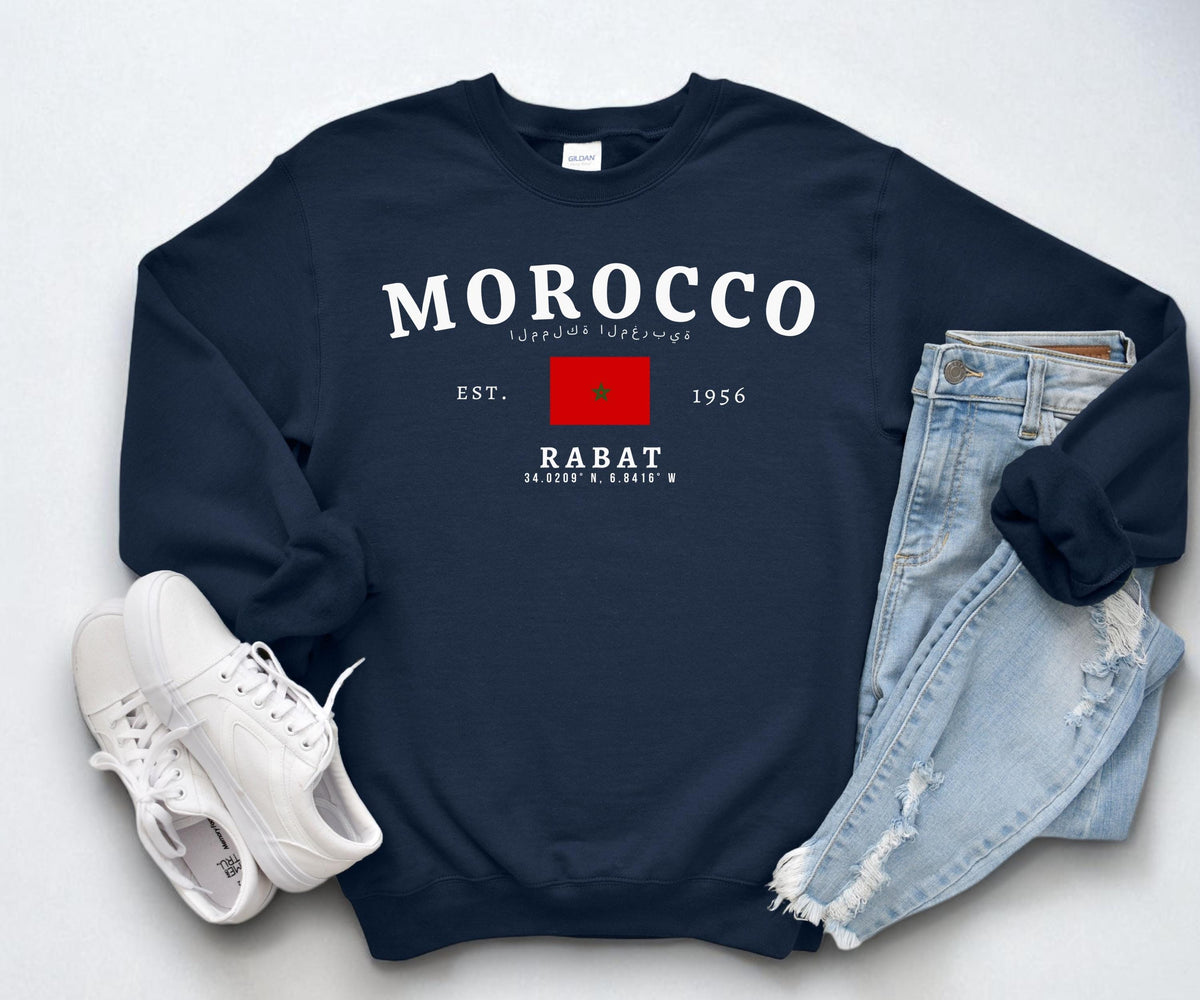 Morocco Crewneck Sweatshirt