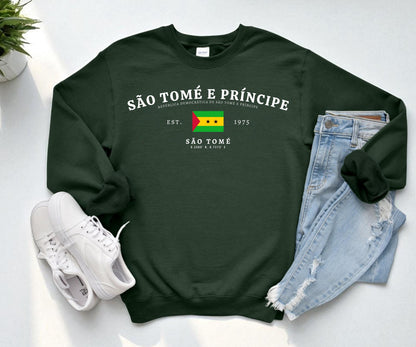 São Tomé and Príncipe Crewneck Sweatshirt