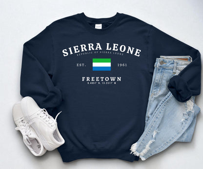 Sierra Leone Crewneck Sweatshirt