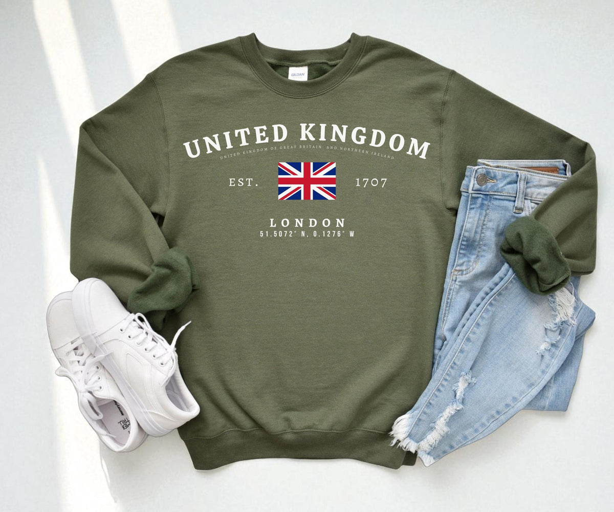United Kingdom Crewneck Sweatshirt