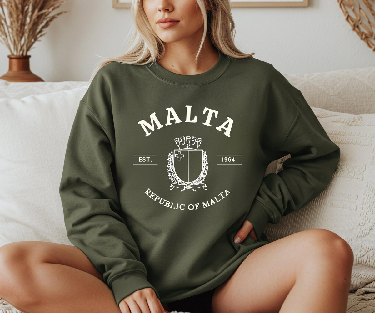 Malta Crewneck Sweatshirt