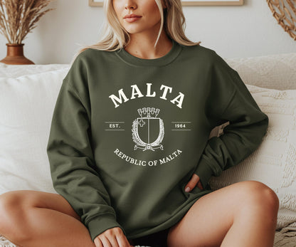 Malta Crewneck Sweatshirt