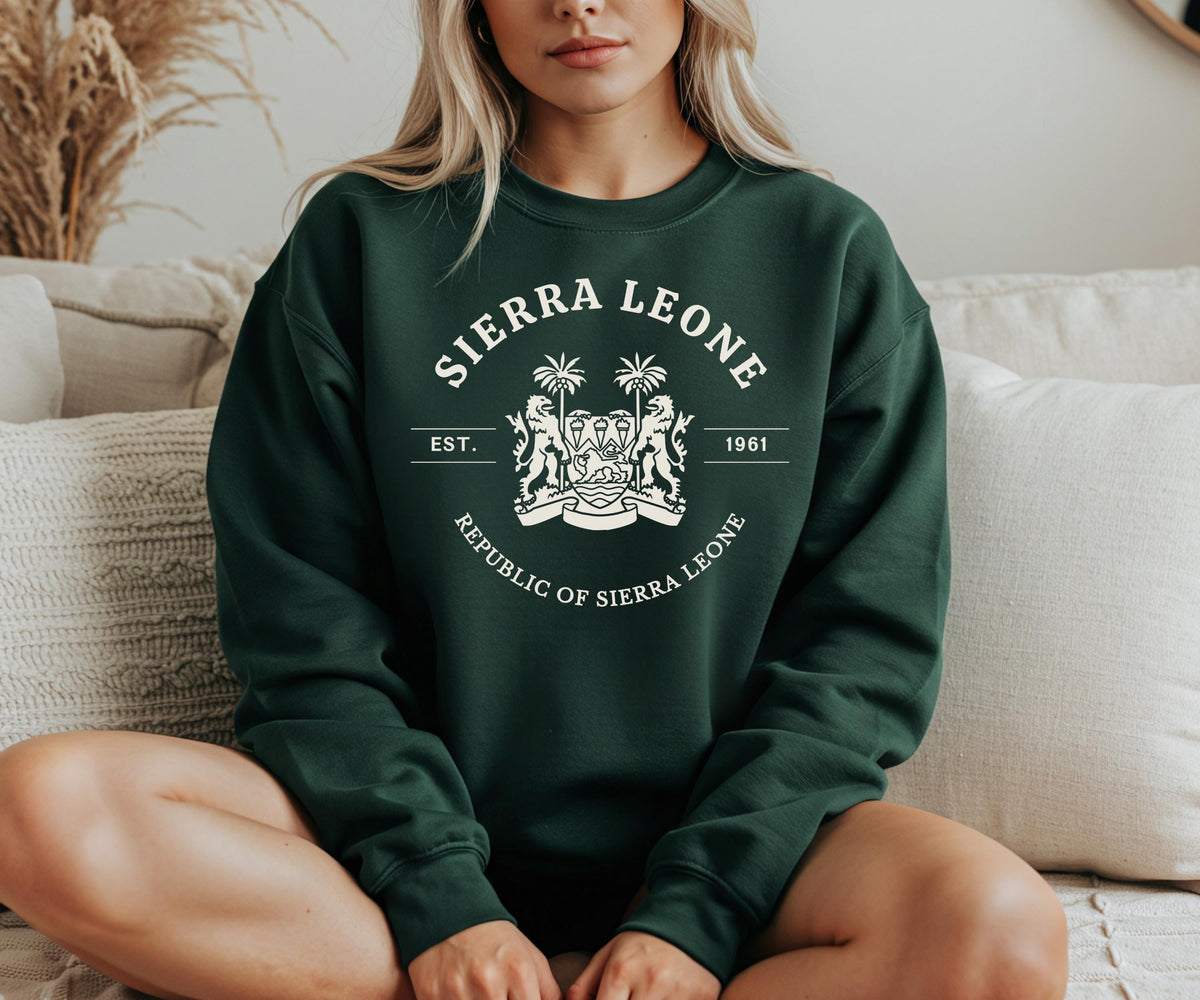 Sierra Leone Crewneck Sweatshirt