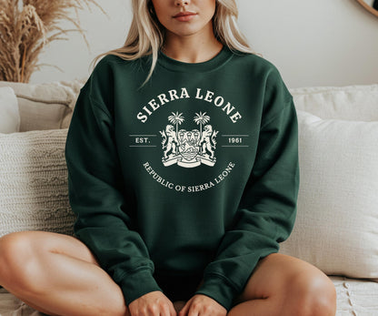 Sierra Leone Crewneck Sweatshirt