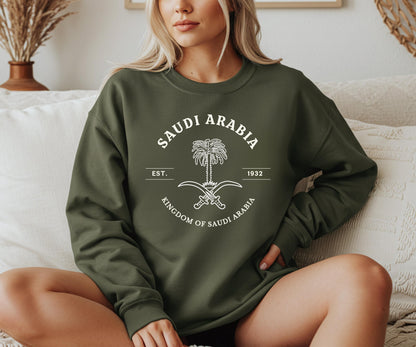 Saudi Arabia Crewneck Sweatshirt