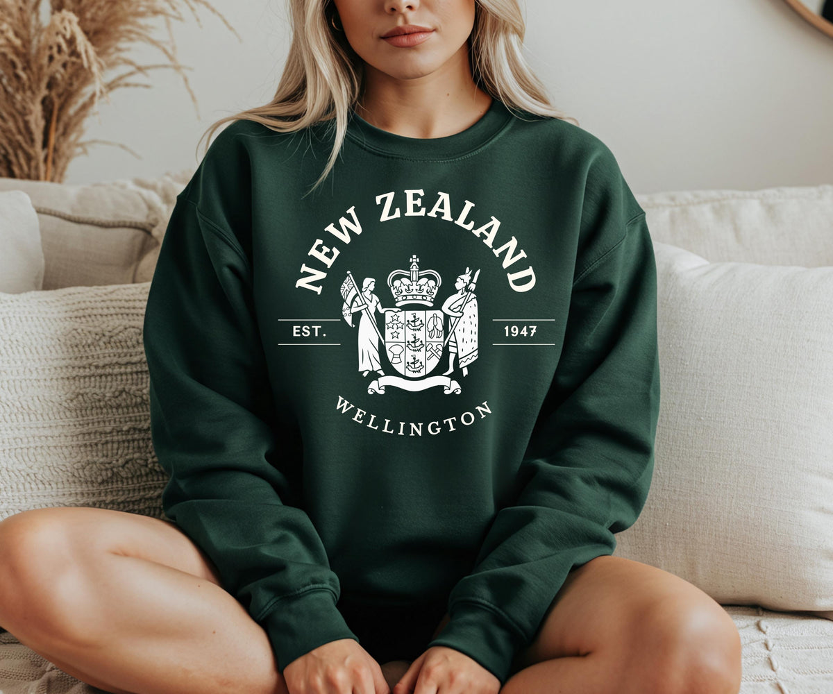 New Zealand Crewneck Sweatshirt
