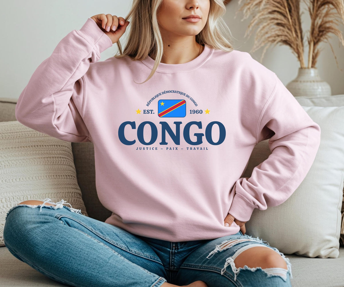 Democratic Republic of the Congo Crewneck Sweatshirt