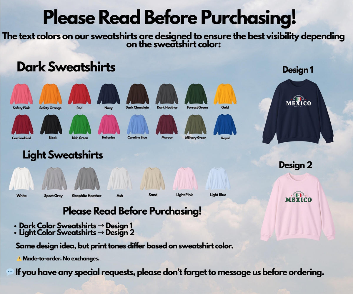 Mexico Crewneck Sweatshirt