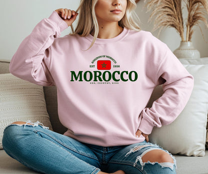Morocco Crewneck Sweatshirt