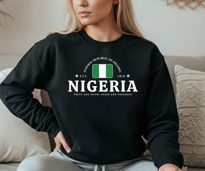 Nigeria Crewneck Sweatshirt
