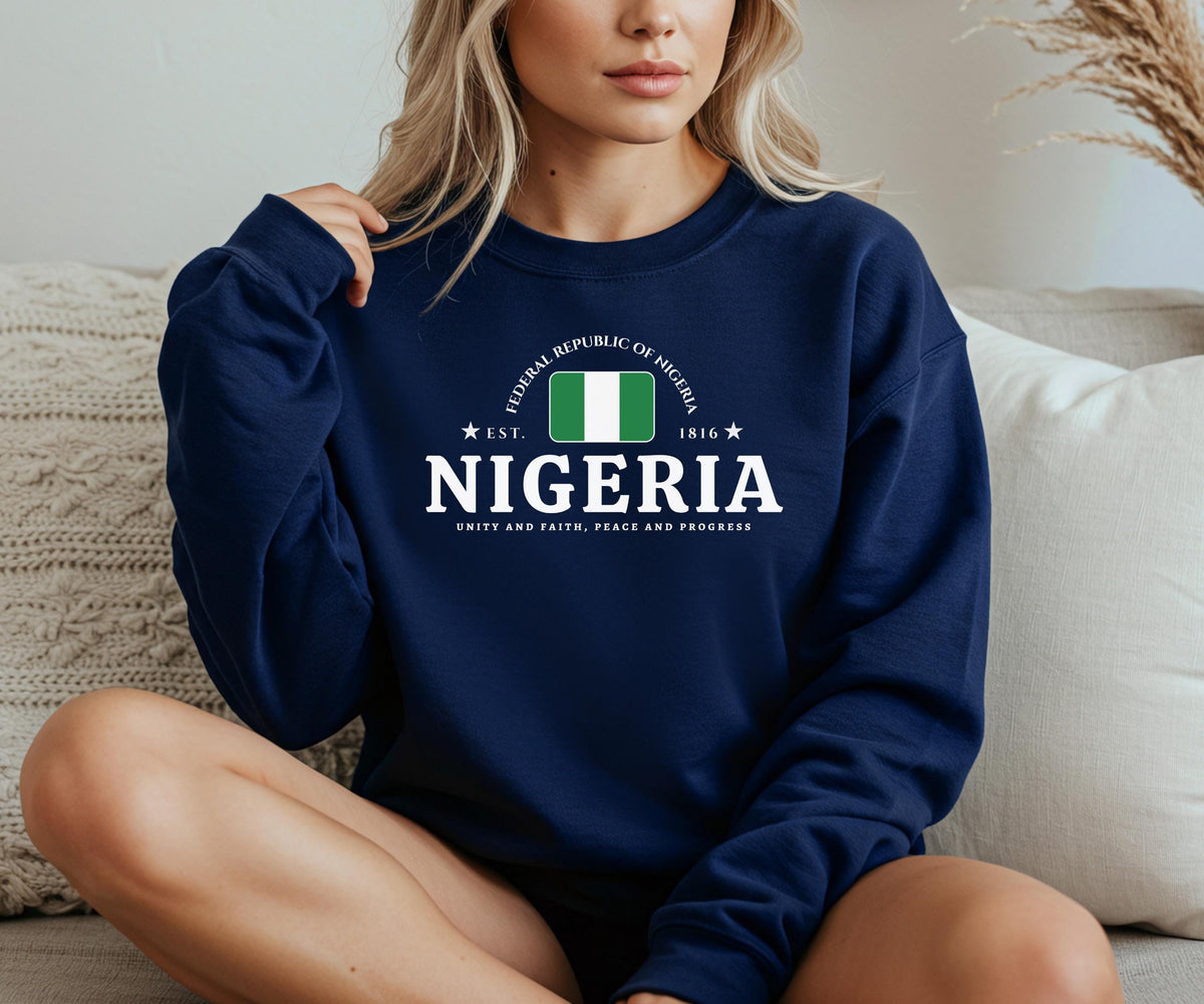 Nigeria Crewneck Sweatshirt