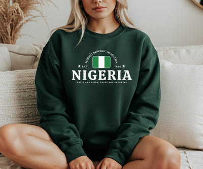 Nigeria Crewneck Sweatshirt