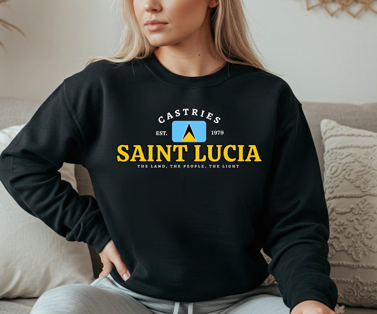 Saint Lucia Crewneck Sweatshirt