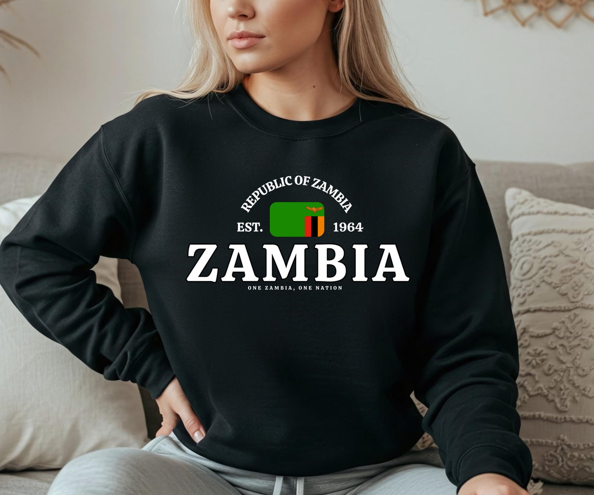 Zambia Crewneck Sweatshirt