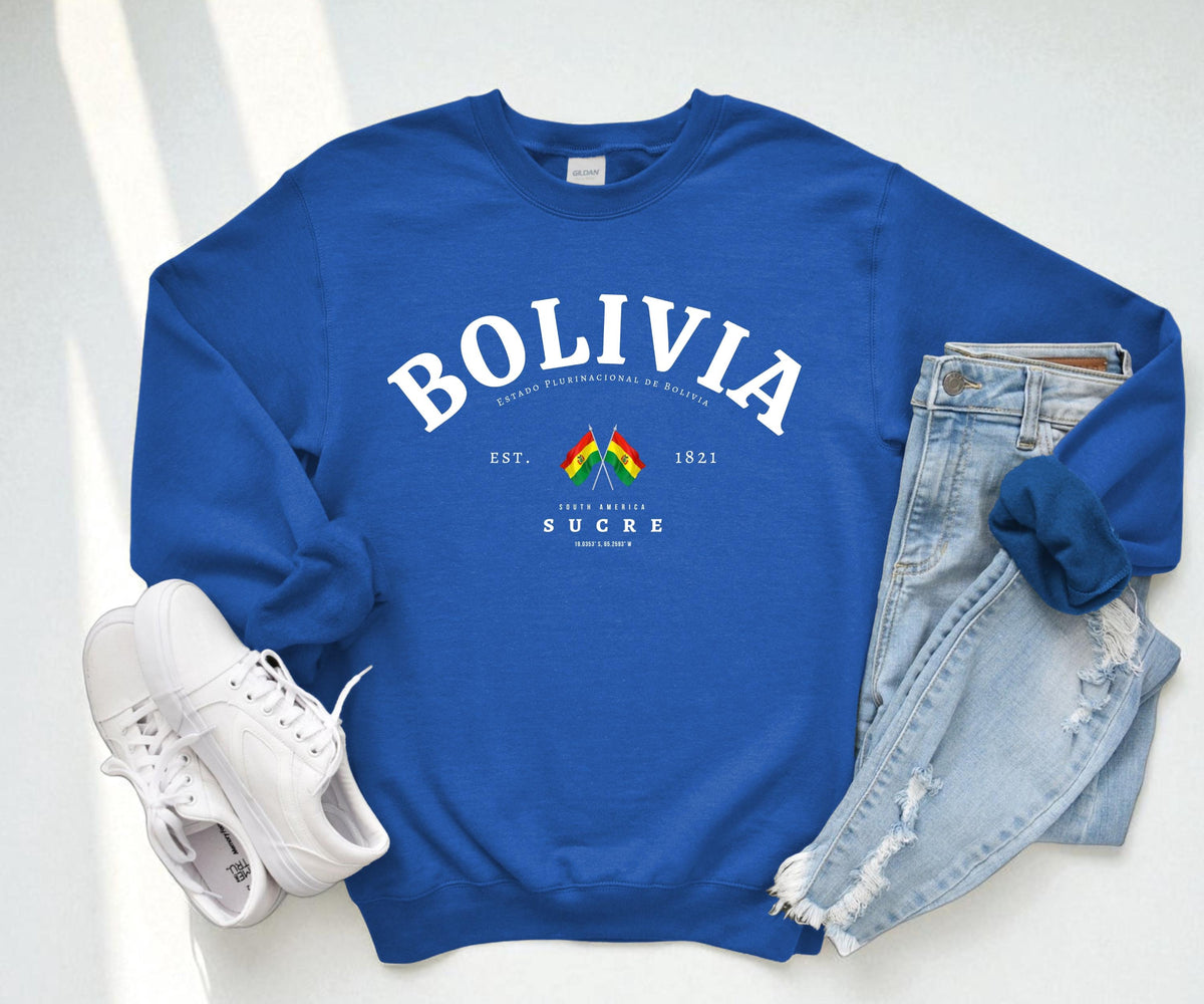 Bolivia Crewneck Sweatshirt
