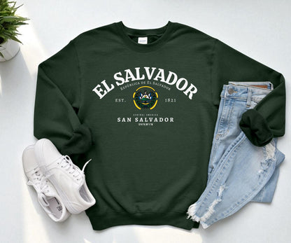 El Salvador Crewneck Sweatshirt