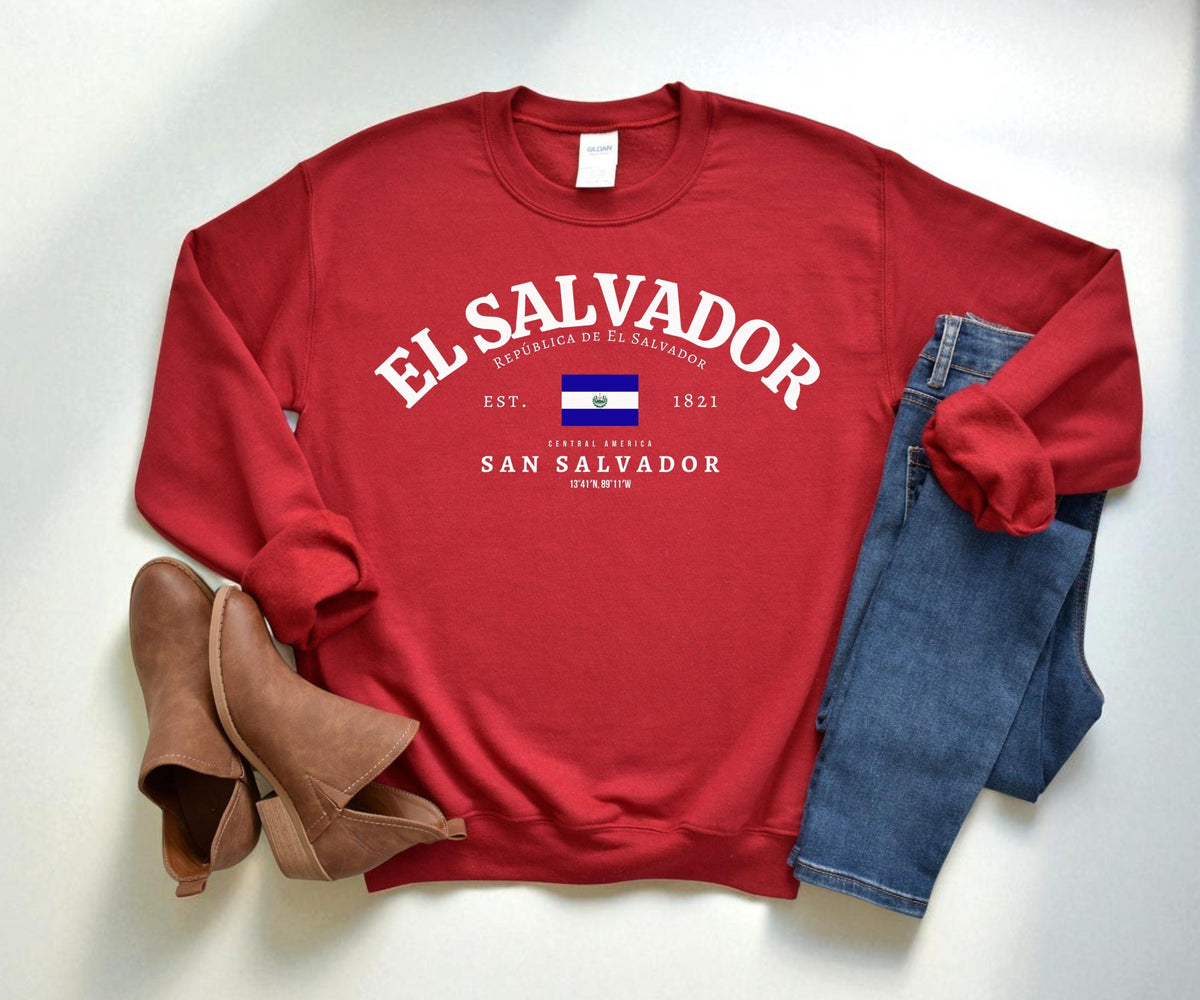 El Salvador Crewneck Sweatshirt
