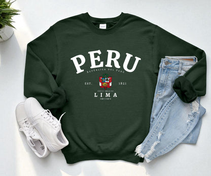 Peru Crewneck Sweatshirt