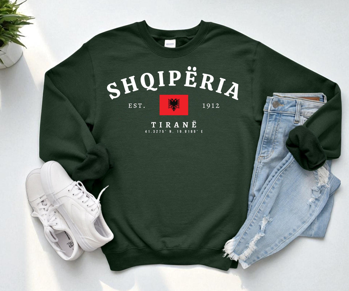 Albania Crewneck Sweatshirt