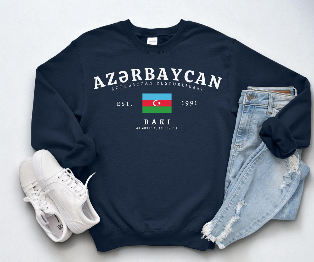 Azerbaijan Crewneck Sweatshirt