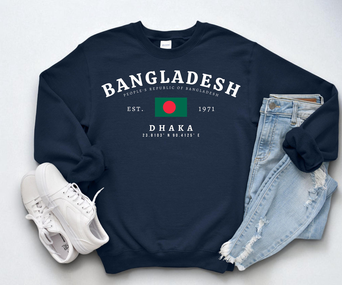 Bangladesh Crewneck Sweatshirt