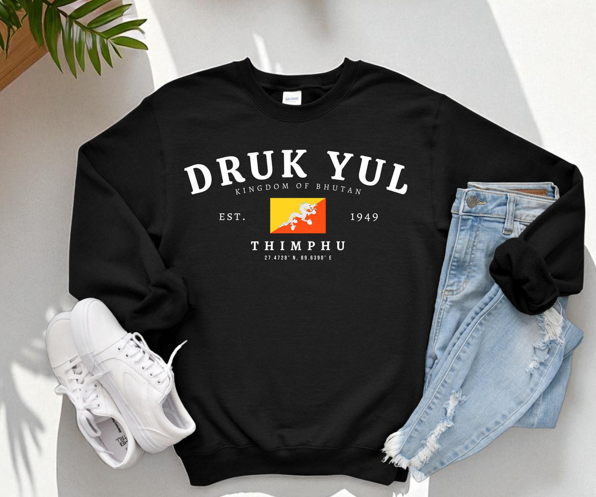 Bhutan Crewneck Sweatshirt