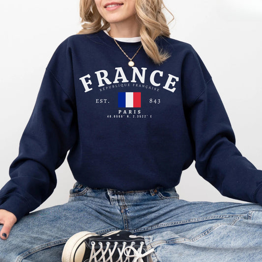 France Crewneck Sweatshirt