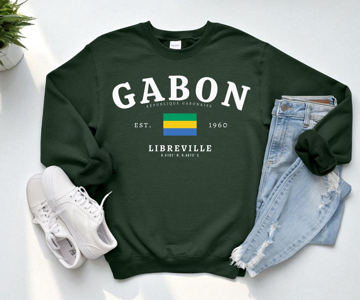 Gabon Crewneck Sweatshirt