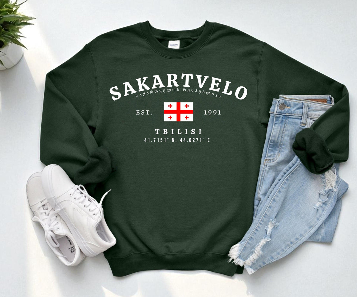Georgia Crewneck Sweatshirt