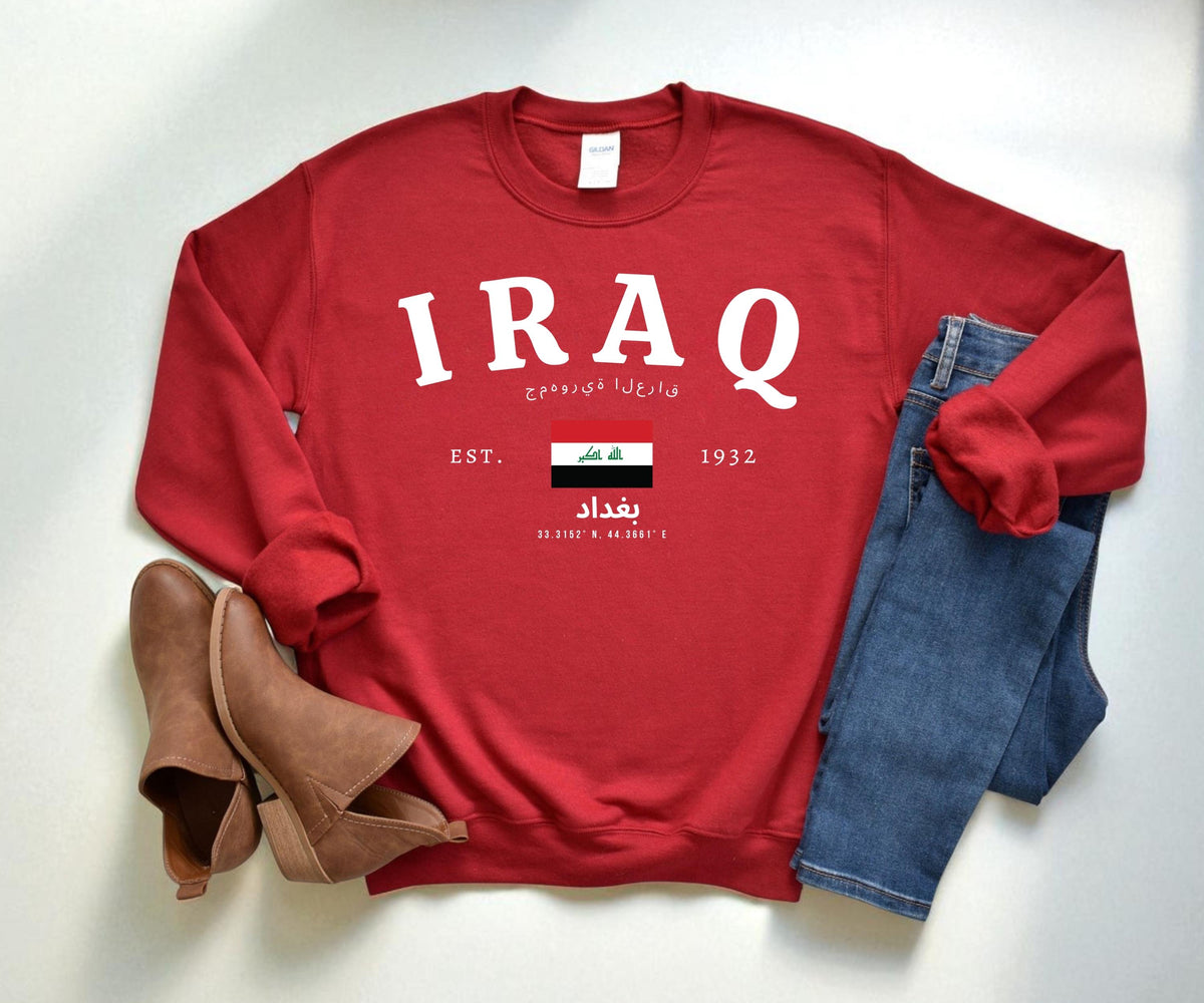 Iraq Crewneck Sweatshirt
