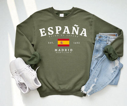Spain Crewneck Sweatshirt