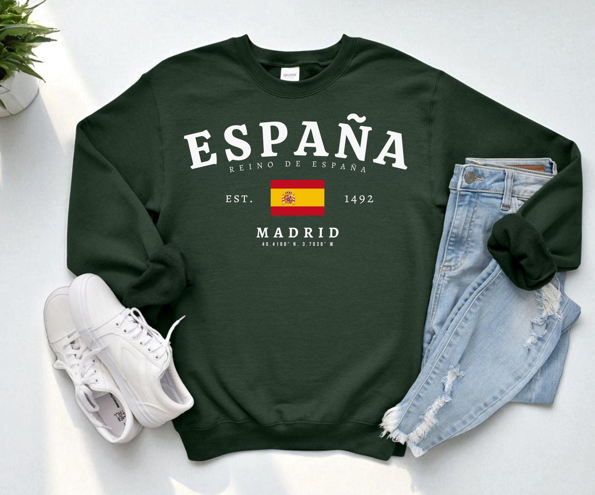 Spain Crewneck Sweatshirt