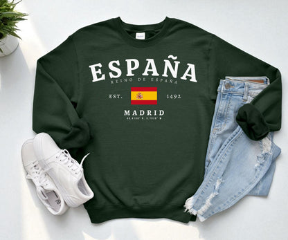 Spain Crewneck Sweatshirt